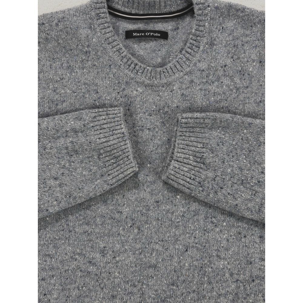 Marc O'Polo‎ Wool Blend Pullover Sweater Men XXL Blue Tweed